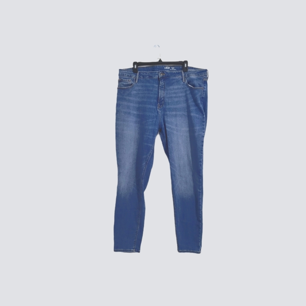 Old Navy Rockstar Super Skinny High Rise Women's Size 20 Denim Blue Jeans